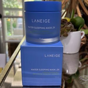 LANEIGE WATER SLEEPING MASK EX w/SQUALANE F/S 2.3 Oz w/SPATULA SEALED NEW IN BOX